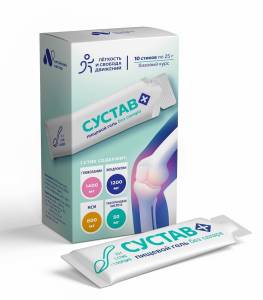 Гель комплекс для суставов Сустав + Алтайский Нектар 10 стиков