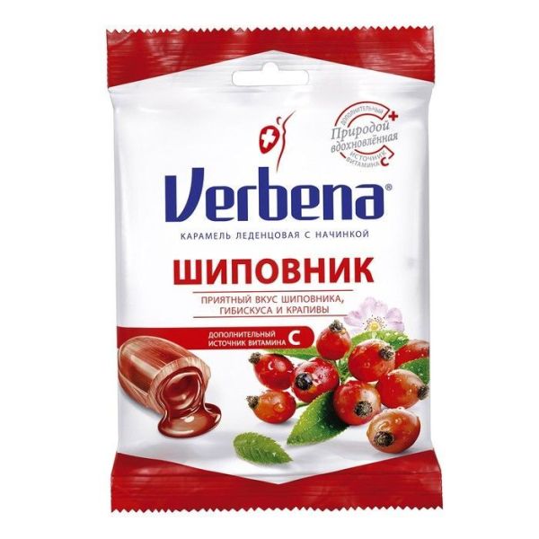 Изображение товара Карамель вербена (шиповник), 60 г Карамель вербена (шиповник), 60 г фотография