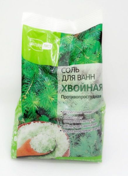 Изображение товара НАТУРАЛИСТ Соль для ванн «Хвойная» 800 г НАТУРАЛИСТ Соль для ванн «Хвойная» 800 г фотография