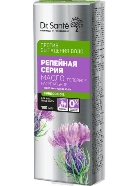 Изображение товара Dr.Sante Репейная серия масло для волос натуральное 100мл Dr.Sante Репейная серия масло для волос натуральное 100мл фотография