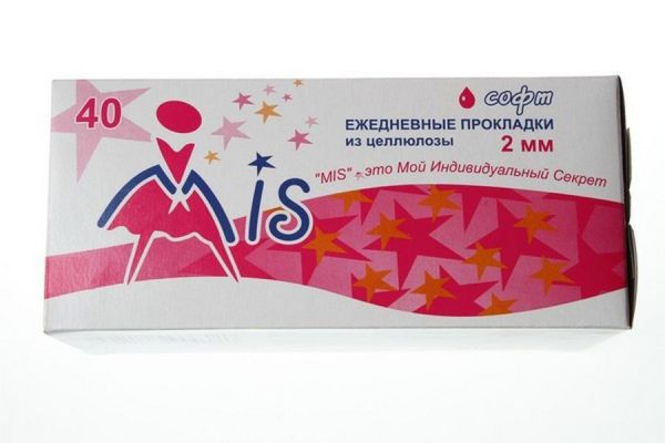 Изображение товара Прокладки МИС ежедневные из целлюлозы 40 шт Прокладки МИС ежедневные из целлюлозы 40 шт фотография