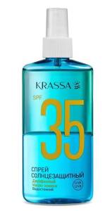 Cпрей двухфазный солнцезащитный SPF 35 Krassa 150мл